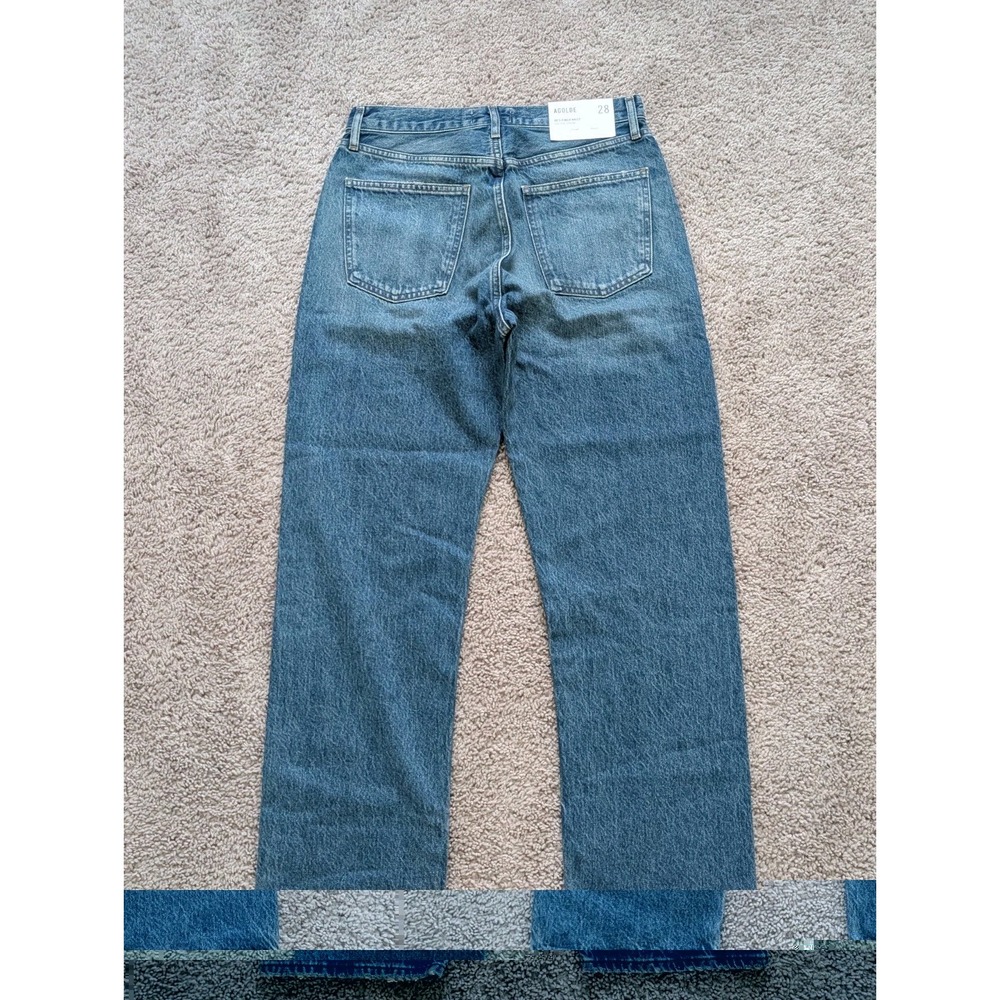 NWT Agolde Jeans Womens 28 (Fits 30x29) 90s Pinch Waist High Rise Circulate Wash - Picture 3 of 16